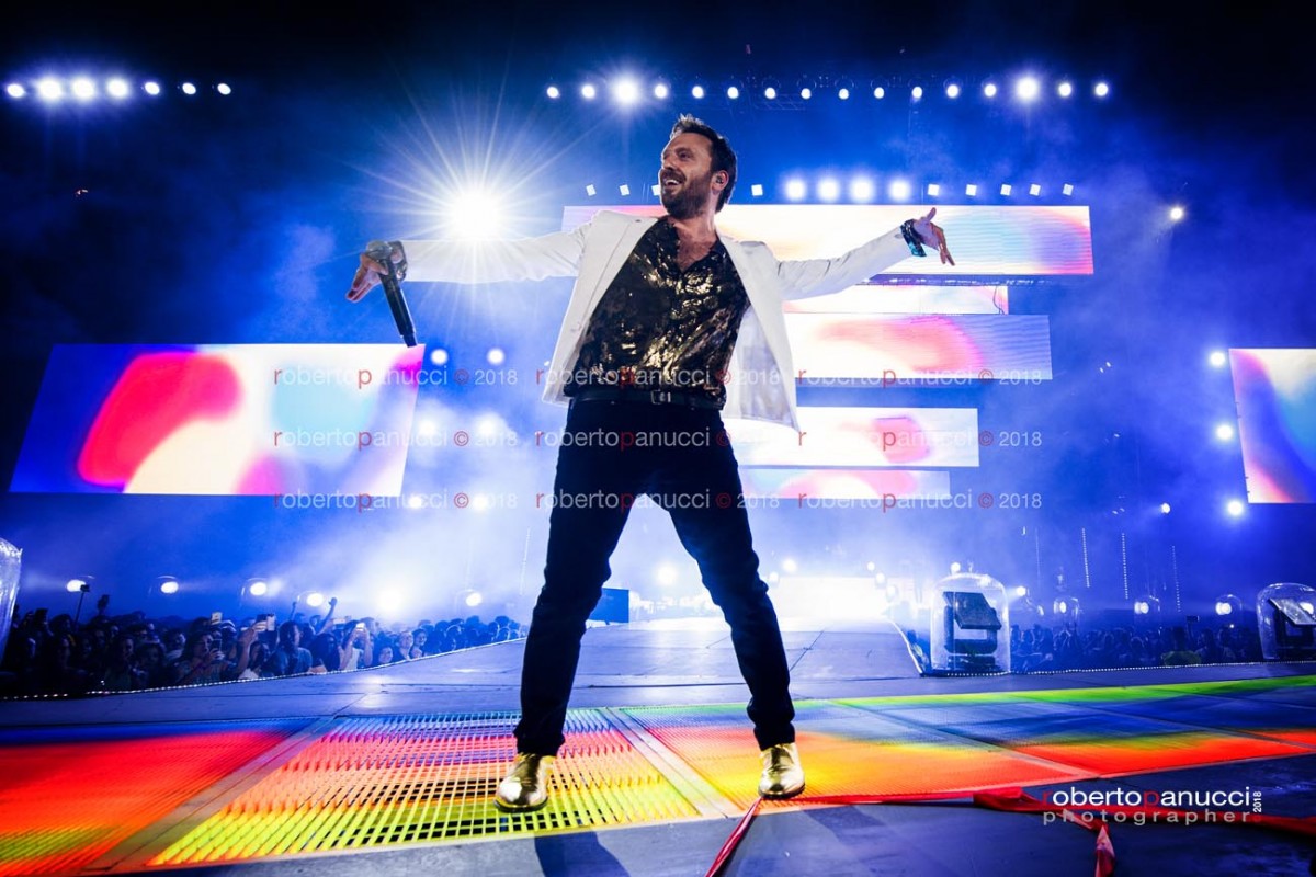 foto concerto Cesare Cremonini - Stadio Olimpico 23-06-2018