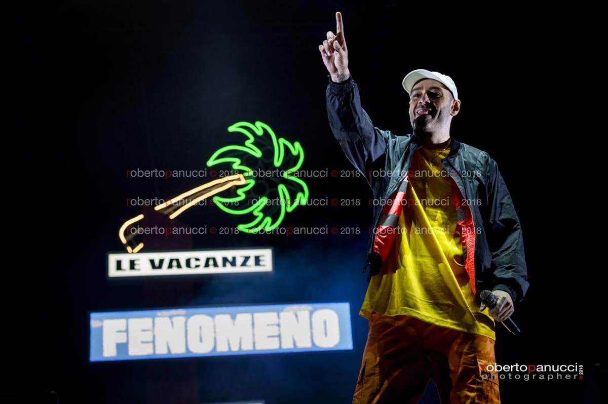 foto concerto Fabri Fibra - Rock in Roma 26-07-2018