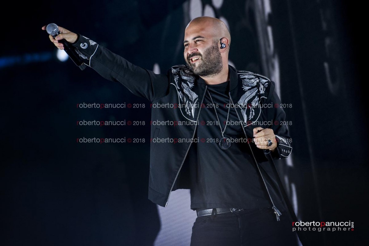 foto concerto Negramaro - Stadio Olimpico 30-06-2018