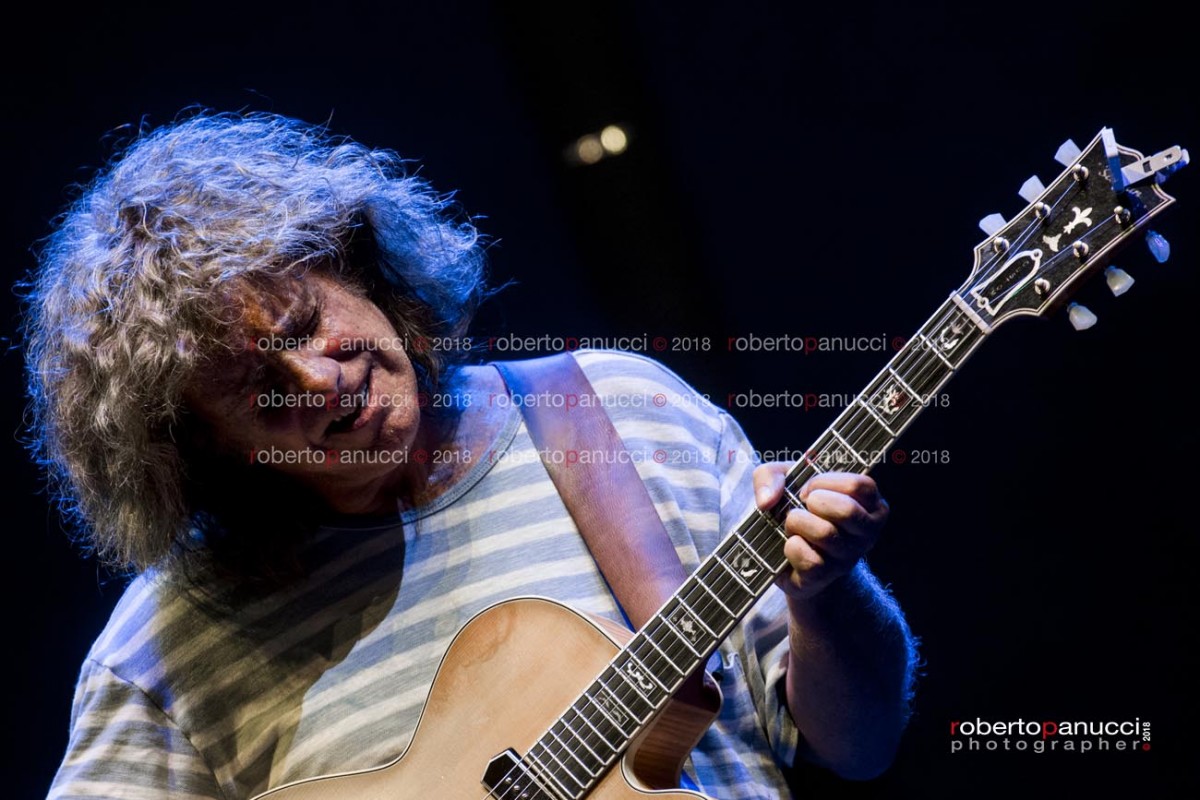 foto concerto Pat Metheny - Auditorium Parco della Musica 20-07-2018