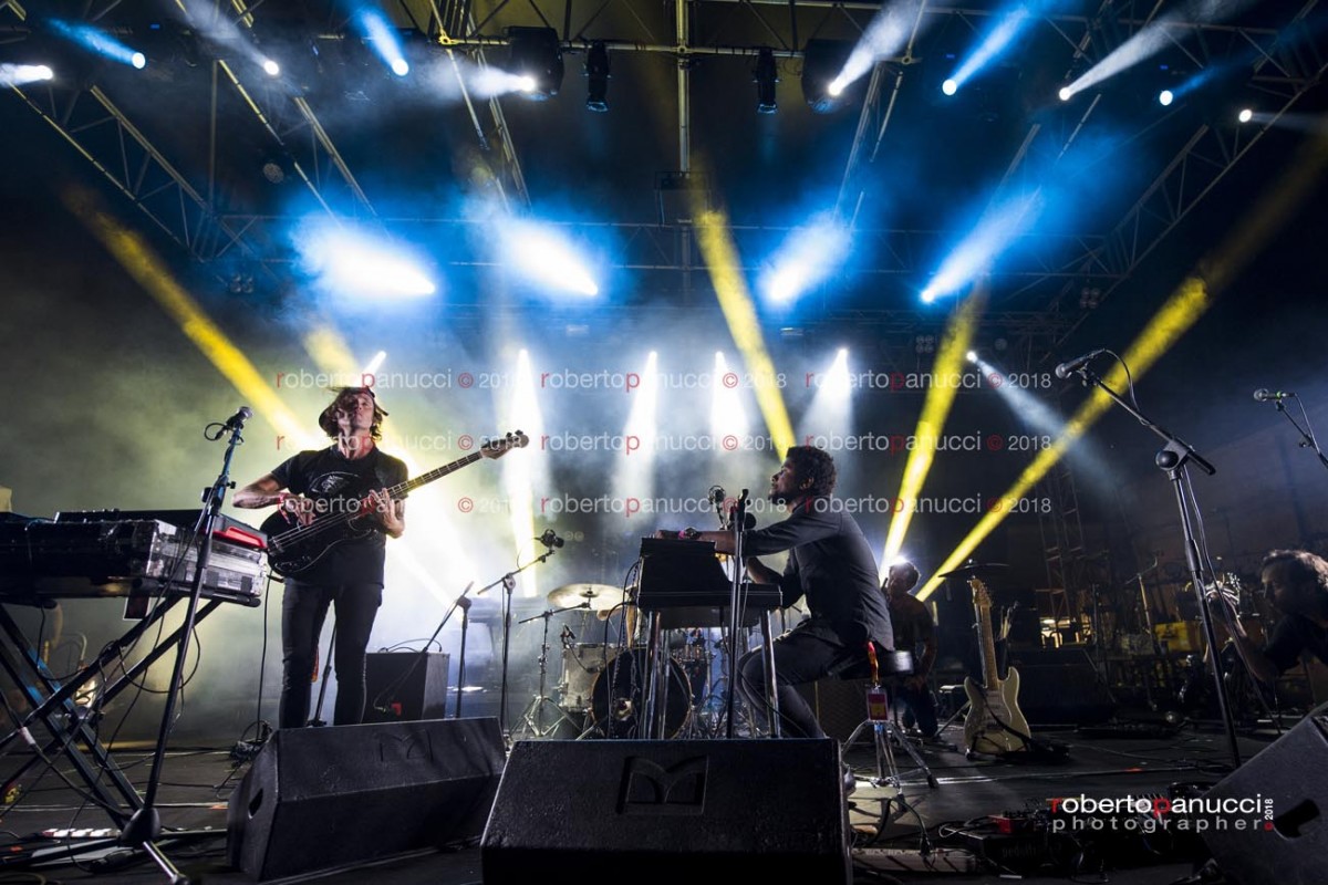 foto concerto Algiers - Ypsigrock Festival - Castelbuono 11-08-2018