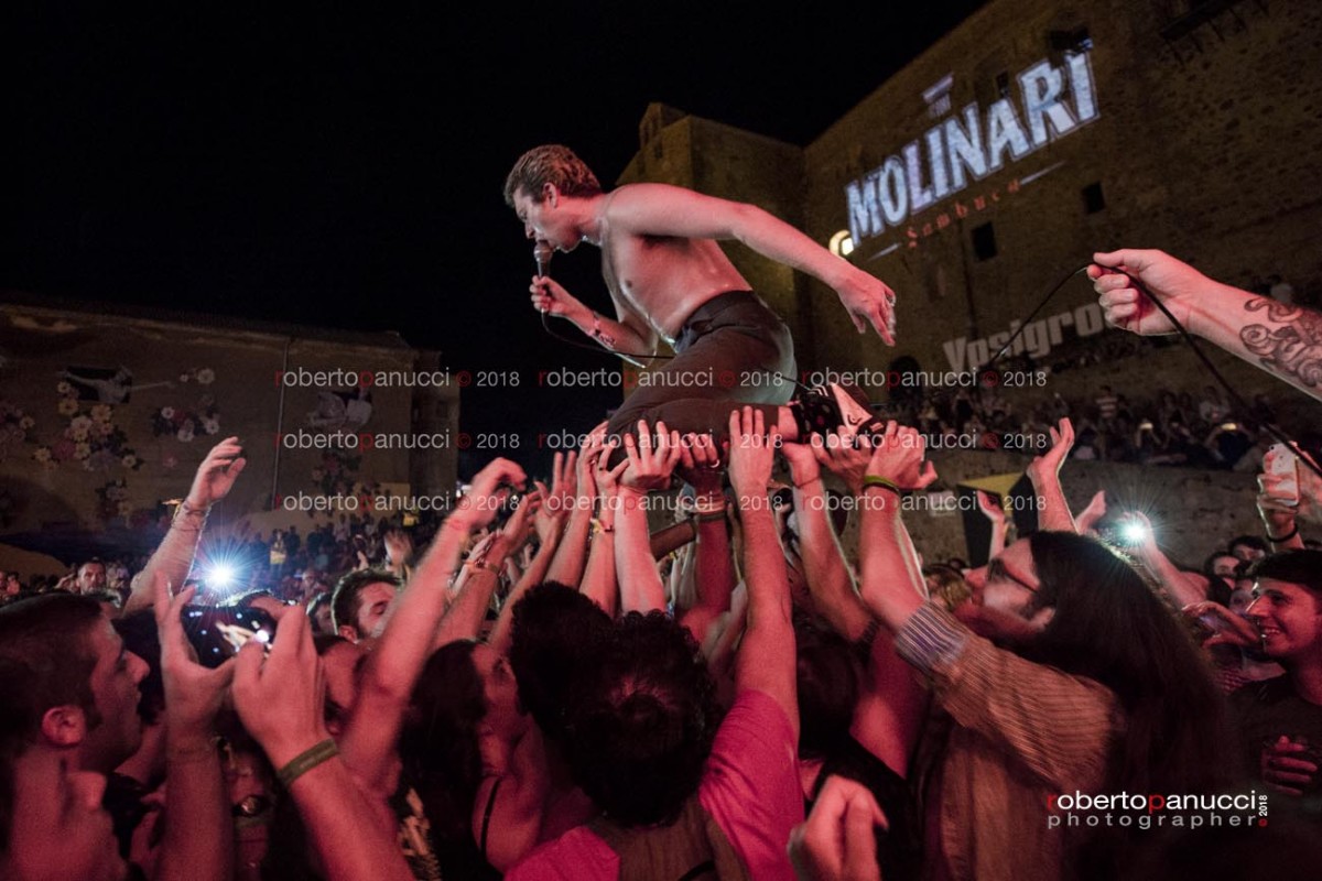 foto concerto Shame - Ypsigrock Festival - Castelbuono 12-08-2018