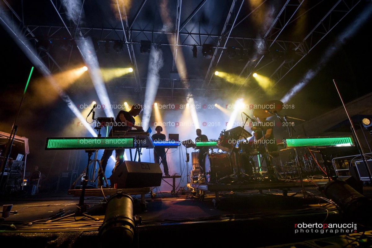 foto concerto Vessels - Ypsigrock Festival - Castelbuono 11-08-2018