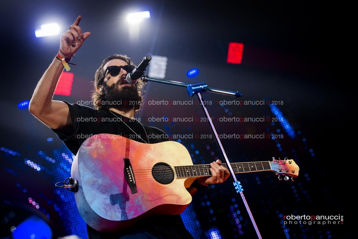 foto concerto TheGiornalisti - Palalottomatica 28-10-2018