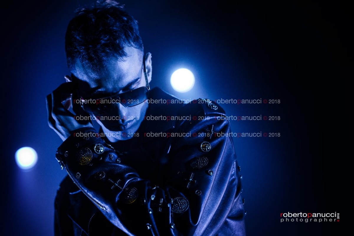 foto concerto Achille Lauro - Boss Doms - feat Clementino - Rocco Hunt - Emis Killa - Atlantico 10-11-2018