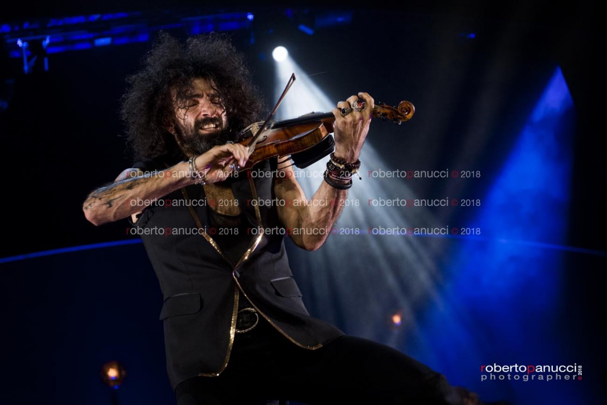 foto concerto Ara Malikian - Auditorium della Conciliazione 13-12-2018