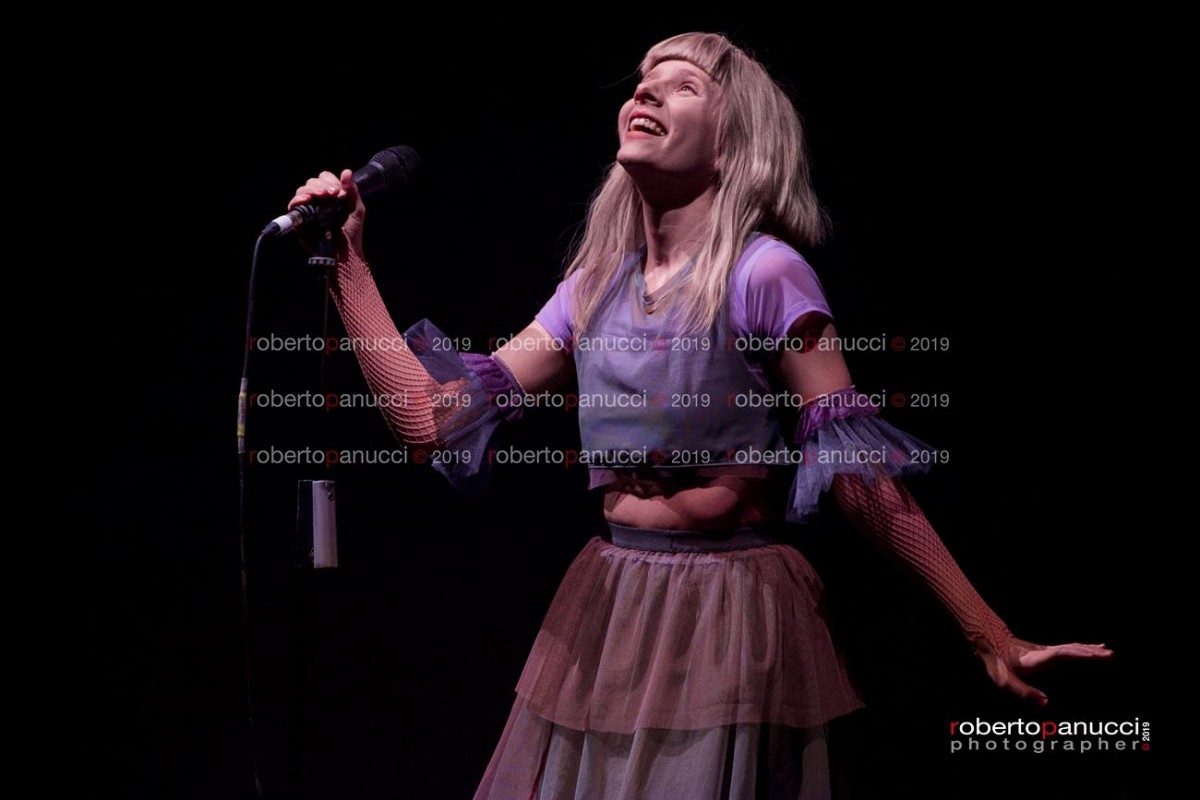foto concerto Aurora - Auditorium Parco della Musica 12-01-2019