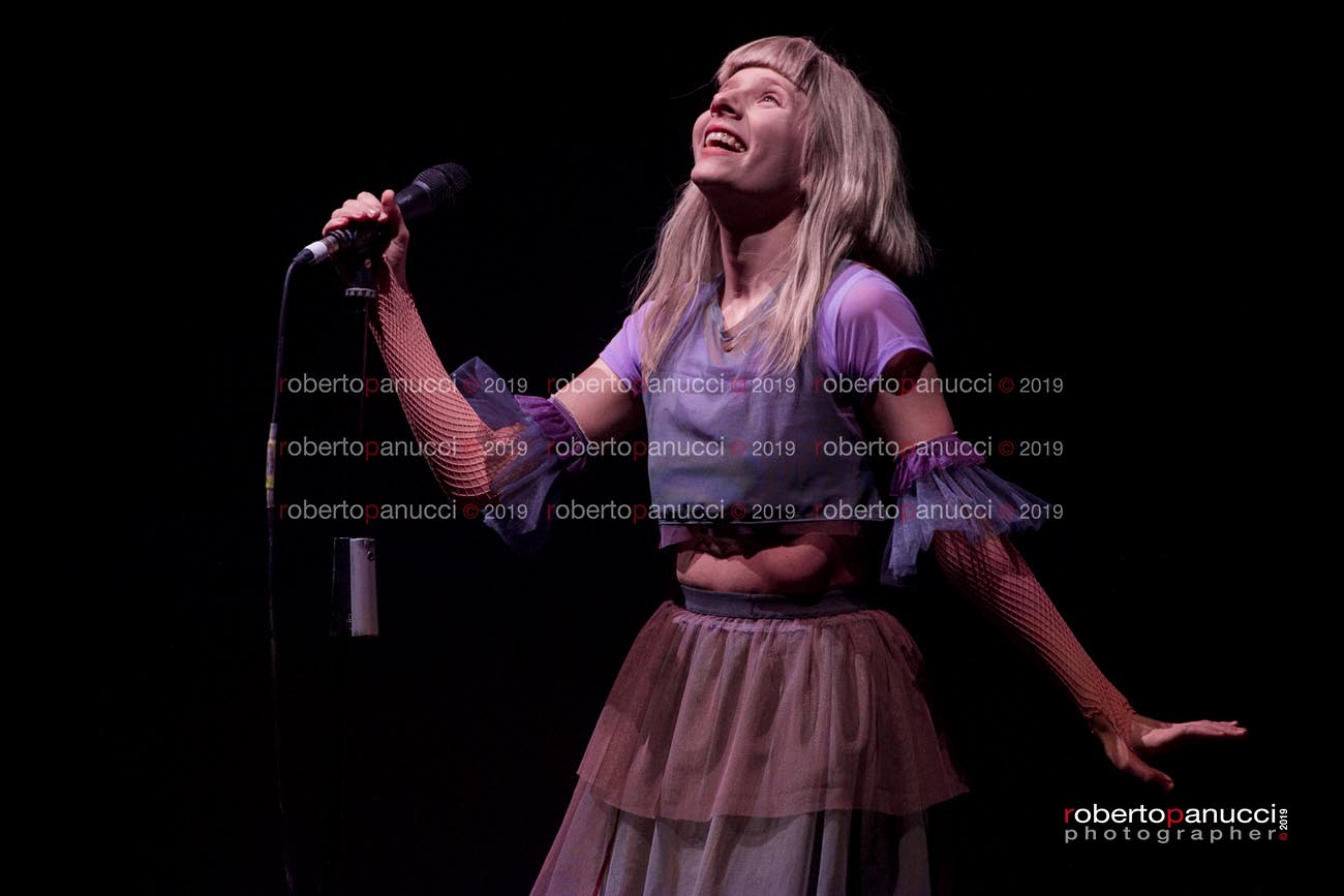 foto concerto Aurora - Auditorium Parco della Musica 12-01-2019