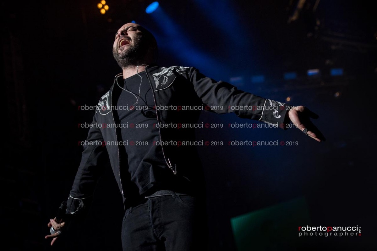 foto concerto Negramaro - Palazzo dello Sport di Roma 05-03-2019