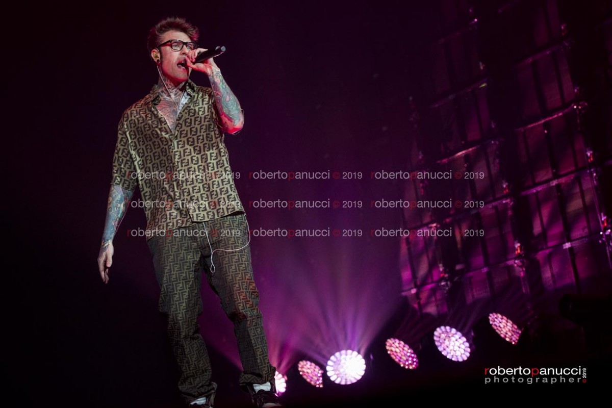 foto concerto Fedez - Palazzo dello Sport di Roma 05-04-2019