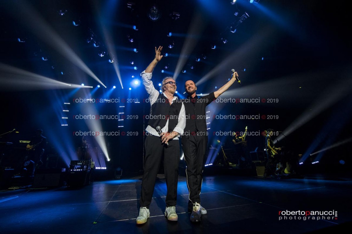 foto concerto Raf - Tozzi - Palazzo dello Sport di Roma 18-05-2019
