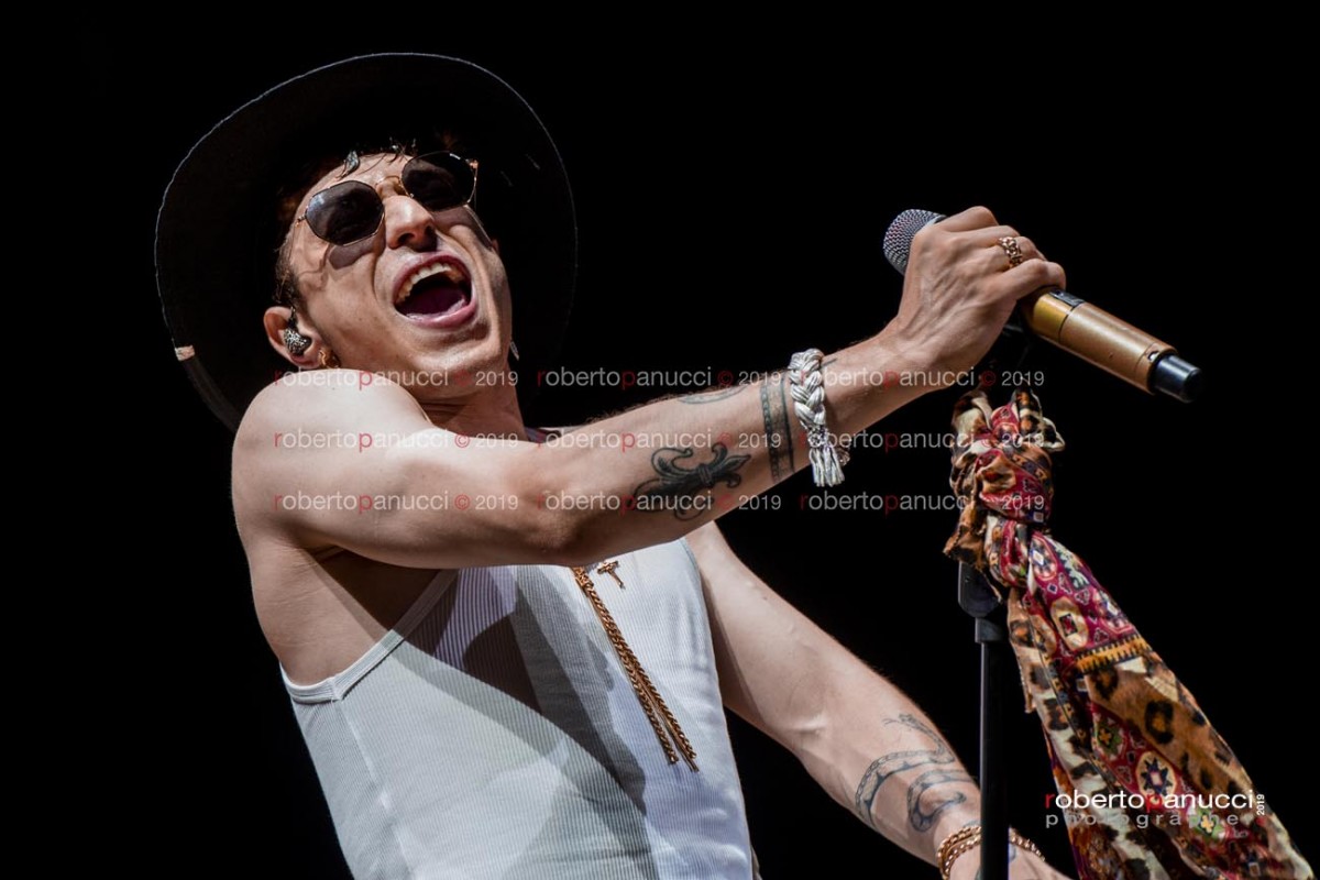foto concerto Irama - Auditorium Parco della Musica 11-07-2019