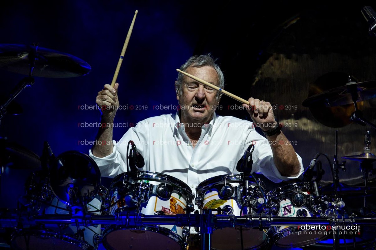 foto concerto Nick Mason’s Saucerful Of Secrets - Auditorium Parco della Musica 16-07-2019