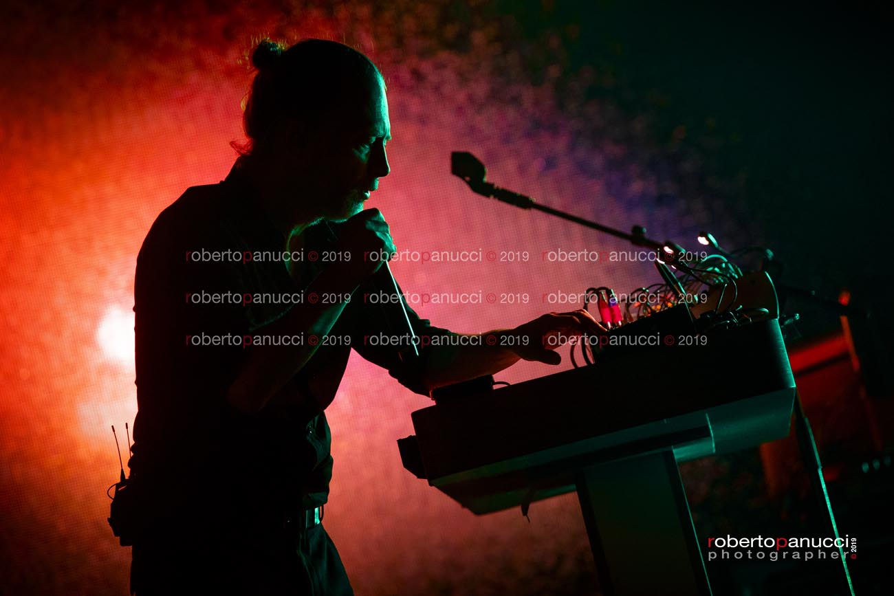 foto concerto Thom Yorke - Auditorium Parco della Musica 21-07-2019