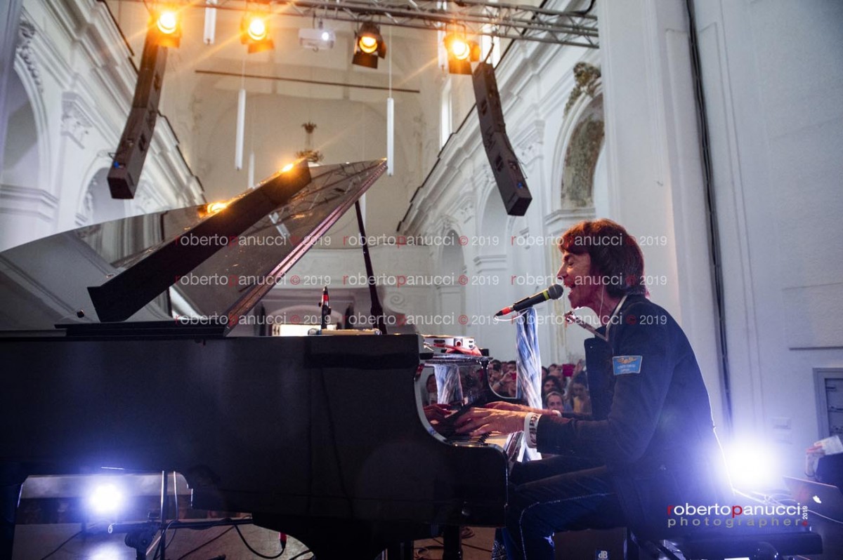 foto concerto Alberto Fortis- Ypsigrock Festival - Castelbuono 10-08-2019