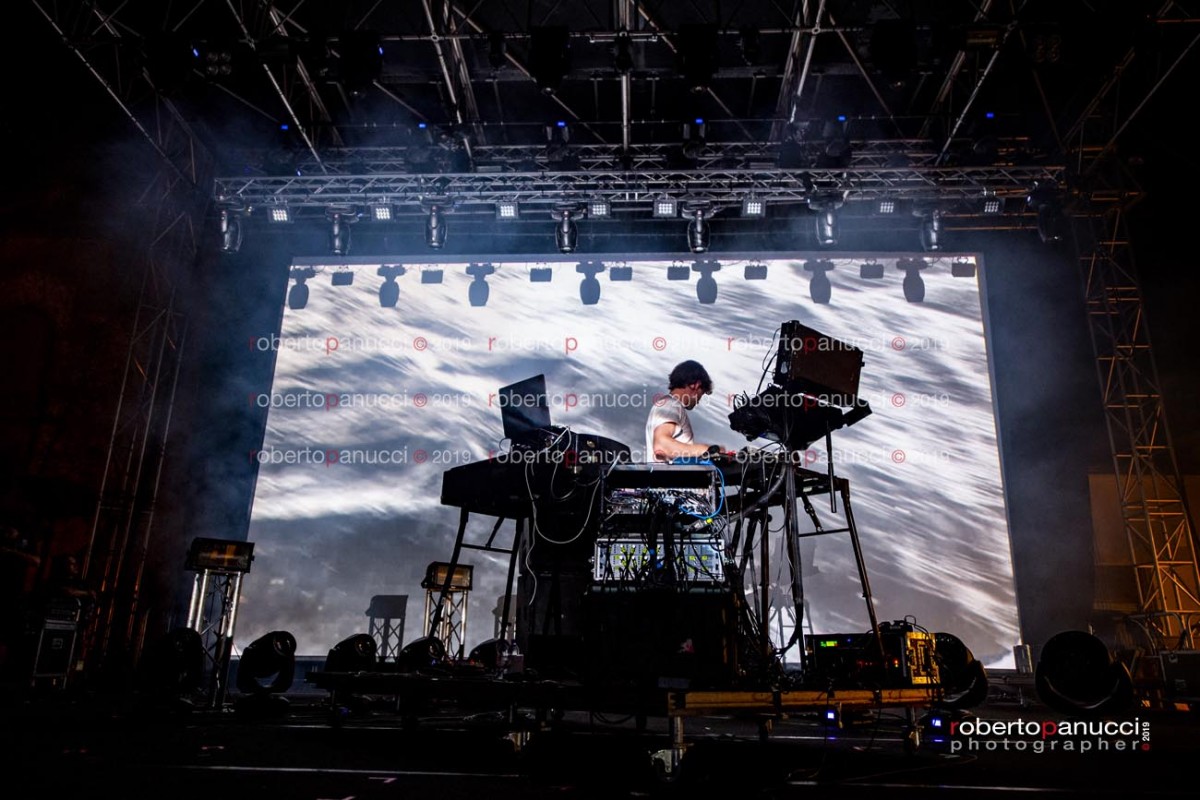 foto concerto David August - Ypsigrock Festival - Castelbuono 10-08-2019
