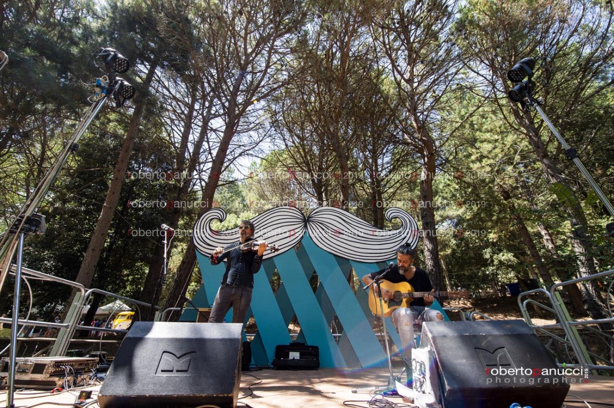 foto concerto Rodrigo D'Erasmo and Roberto Angelini - Ypsigrock Festival - Castelbuono 10-08-2019