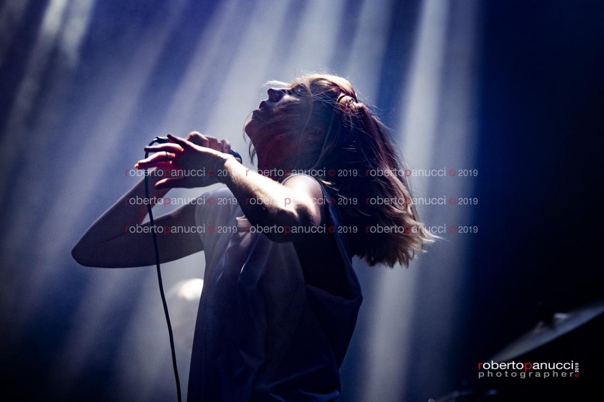 foto concerto Whispering Sons - Ypsigrock Festival - Castelbuono 11-08-2019