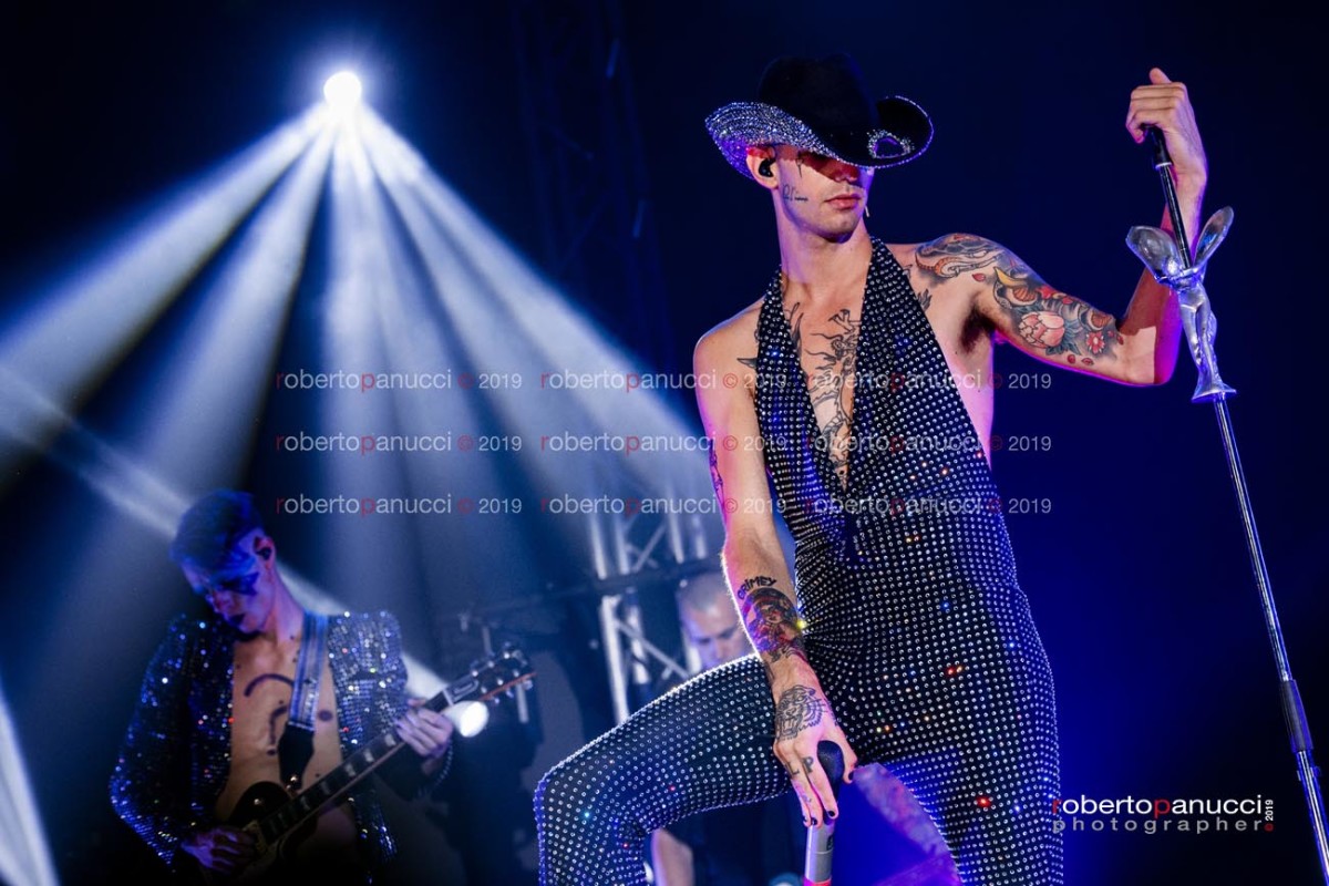 foto concerto Achille Lauro - Atlantico 04-10-2019