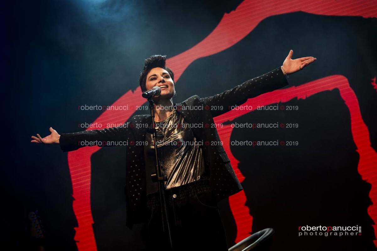 foto concerto Giordana Angi - Atlantico 11-10-2019