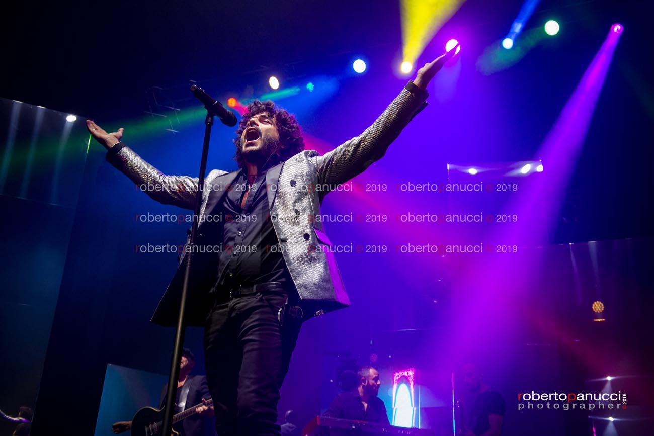 foto concerto Francesco Renga - Auditorium Parco della Musica 03-11-2019