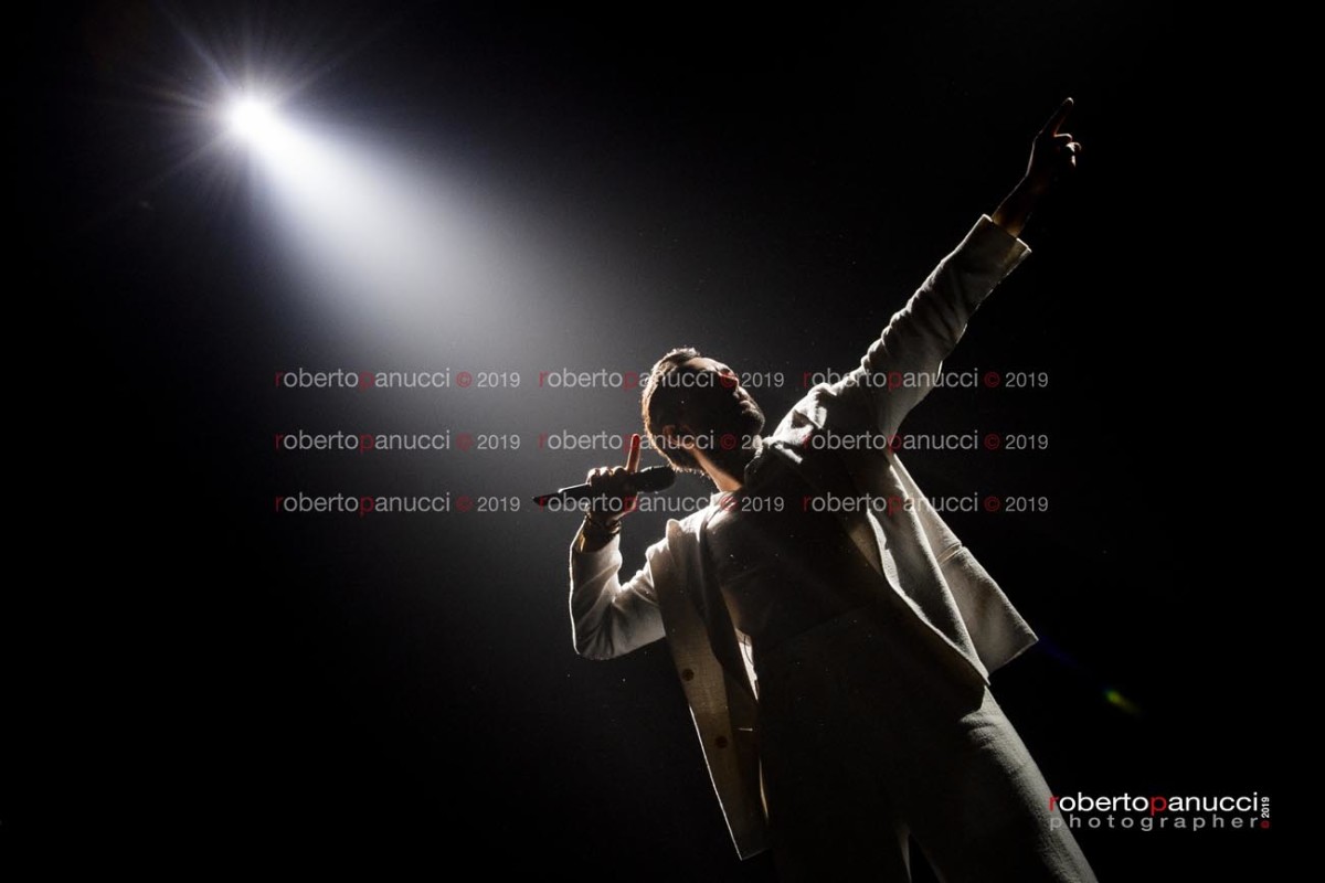 foto concerto Marco Mengoni - Palazzo dello Sport 22-11-2019
