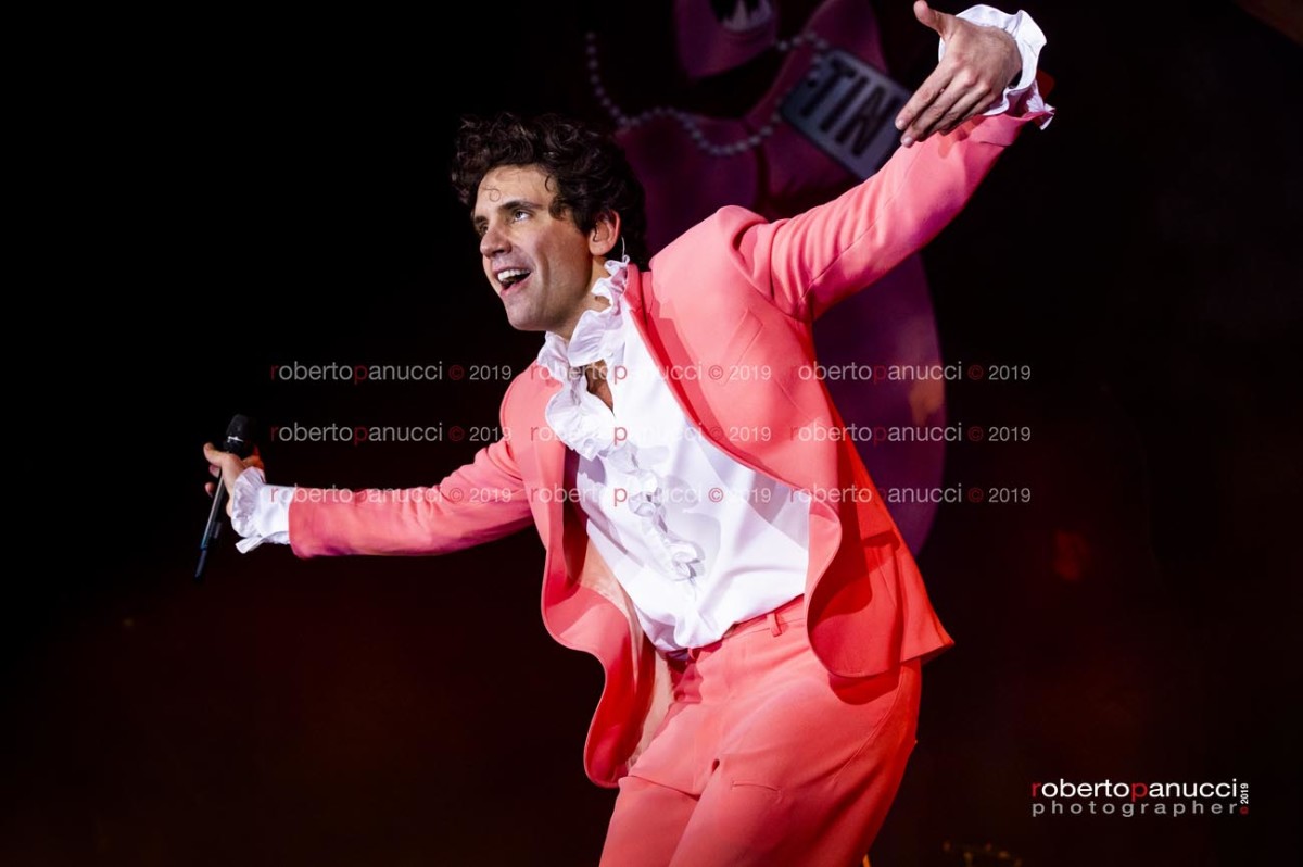 foto concerto Mika - Palazzo dello Sport 27-11-2019