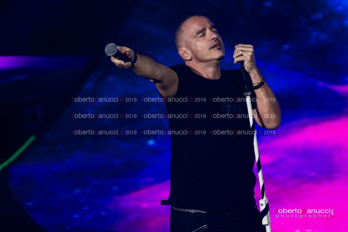 foto concerto Eros Ramazzotti - Palazzo dello Sport di Roma 11-12-2019