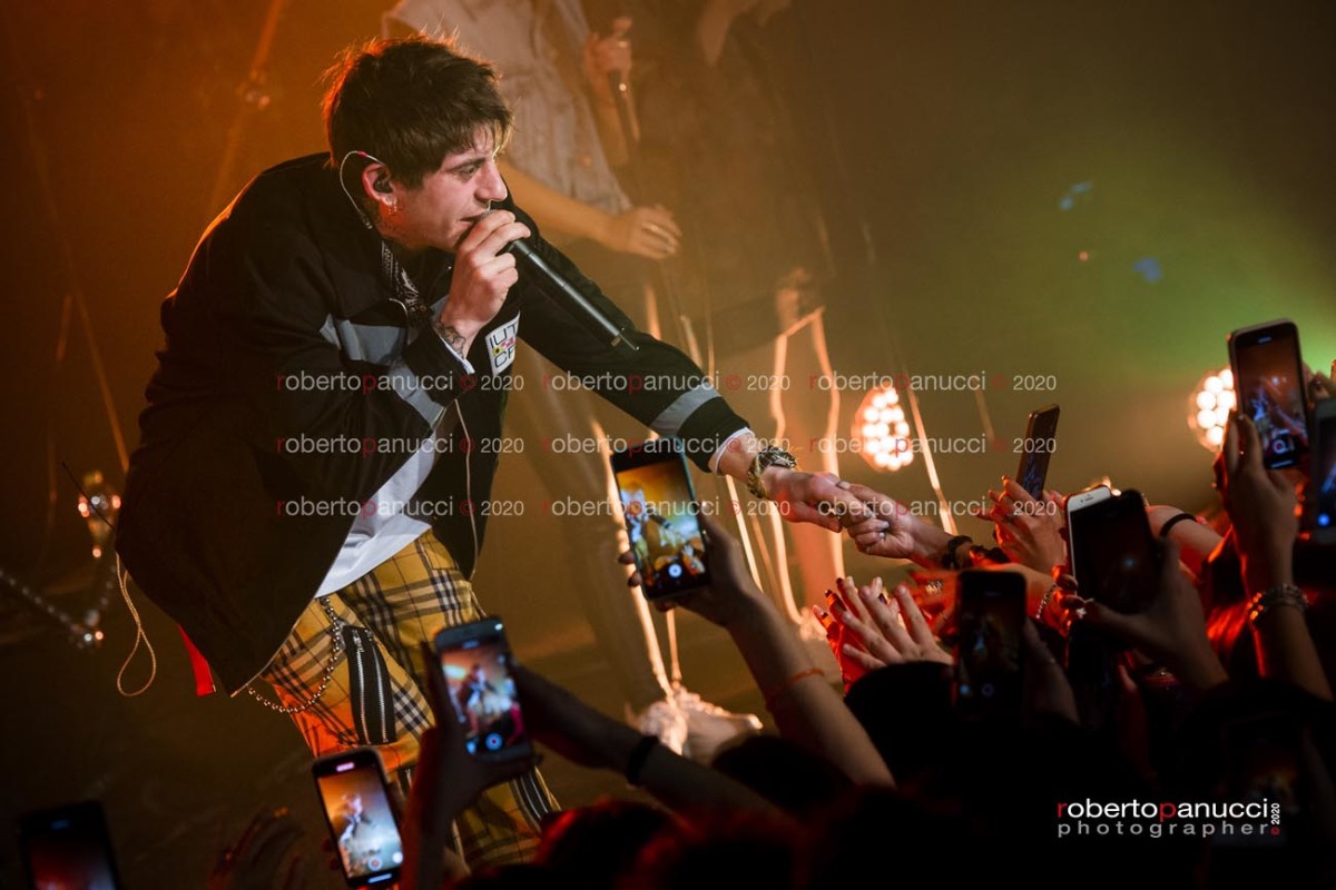 foto concerto Rkomi - Orion 18-01-2020