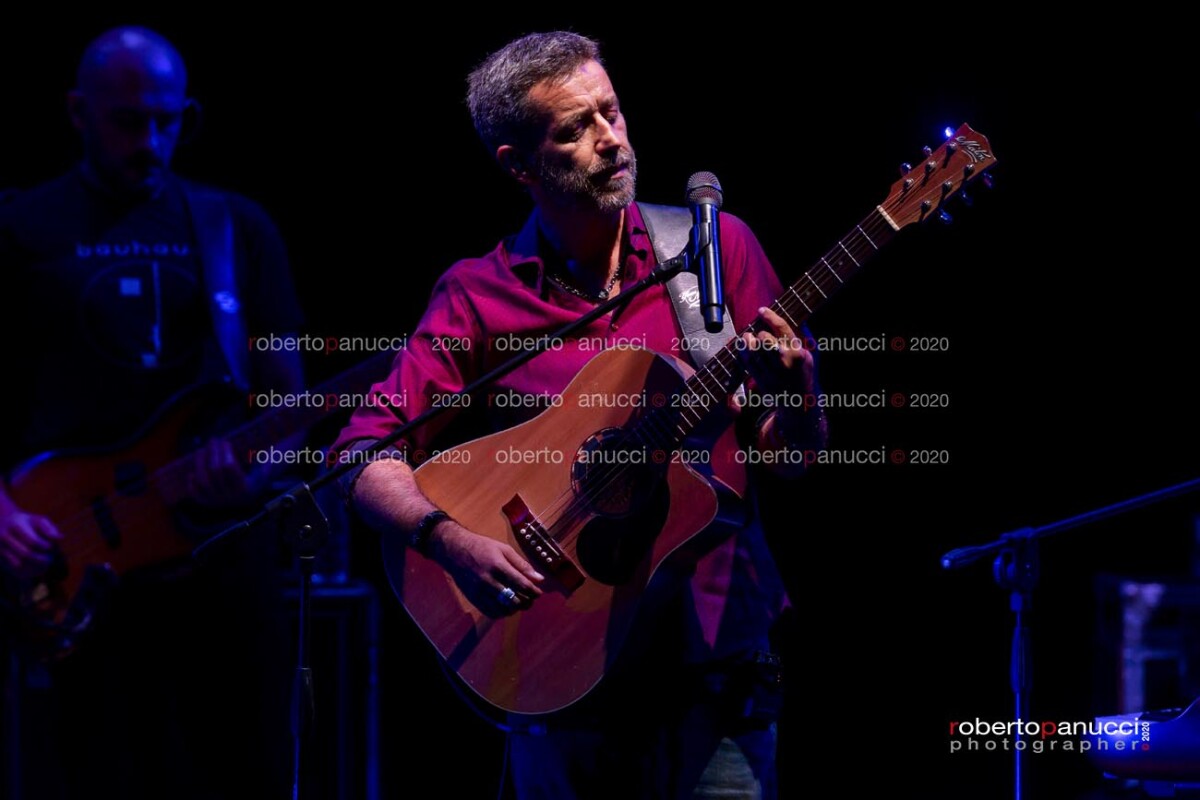 foto concerto Daniele Silvestri - Auditorium Parco della Musica 01-08-2020