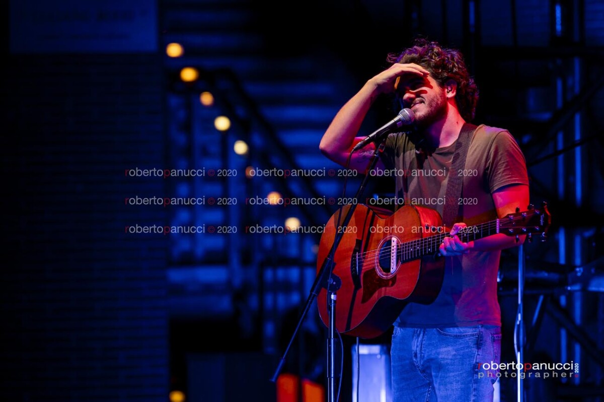 foto concerto Mirkoeilcane - Auditorium Parco della Musica 01-08-2020