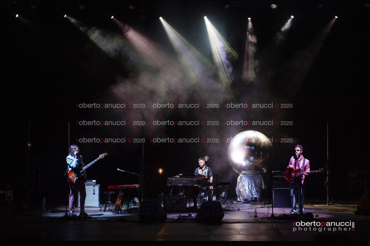 foto concerto Colapesce - Di Martino - Auditorium Parco della Musica 05-09-2020