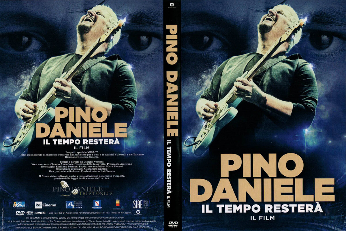 Pino Daniele - Il Tempo Resterà Dvd Roberto Panucci