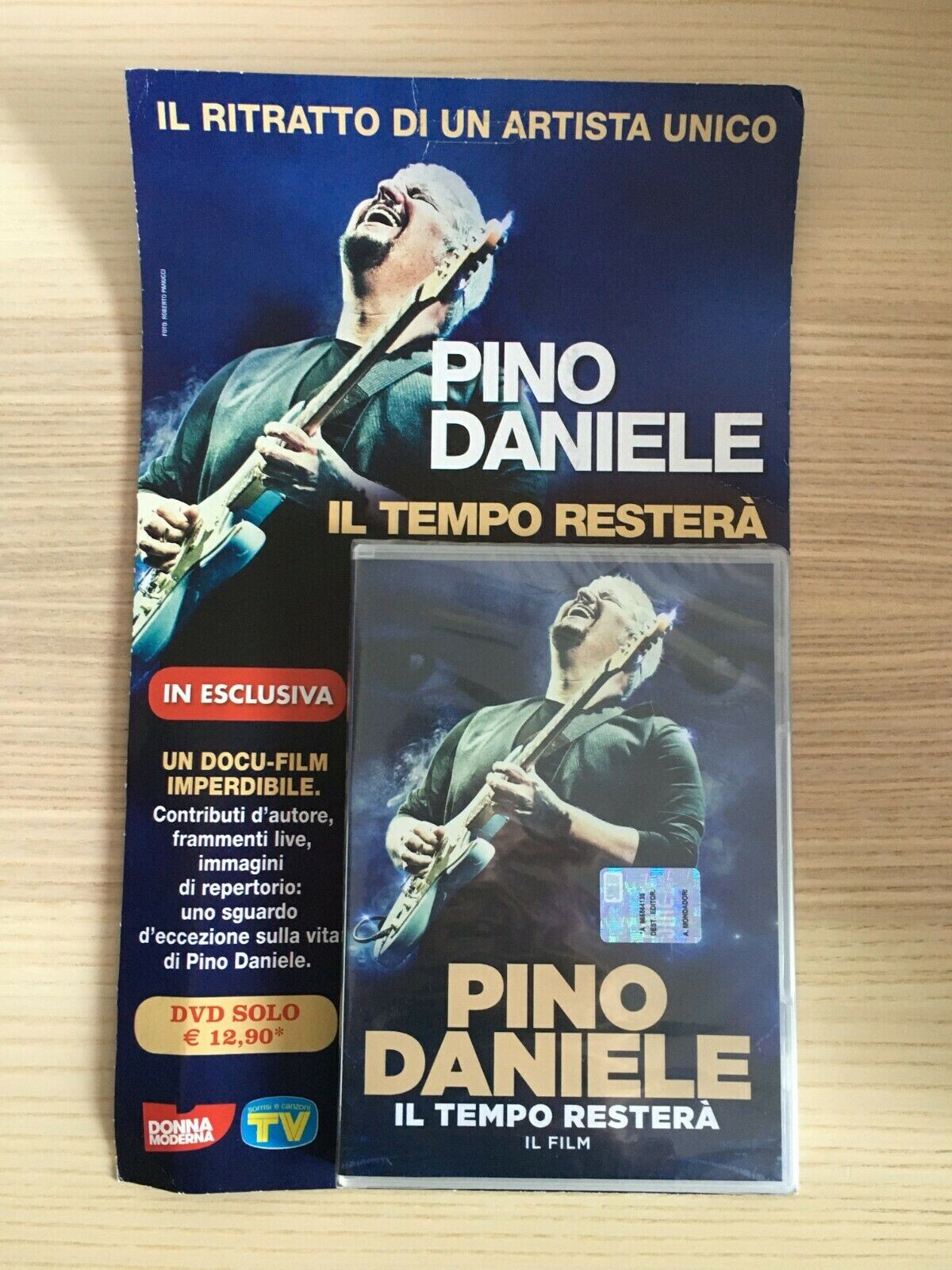 Pino Daniele - Il Tempo Resterà Dvd Roberto Panucci