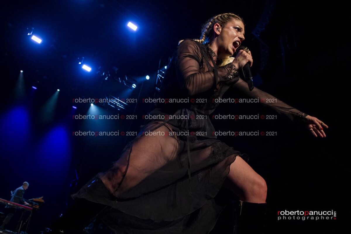 foto concerto Emma Marrone - Auditorium Parco della Musica 19-06-2021