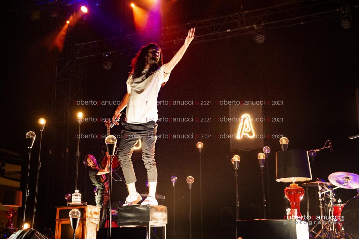 foto concerto FASK - Fast Animals and Slow Kids - Auditorium Parco della Musica 30-06-2021