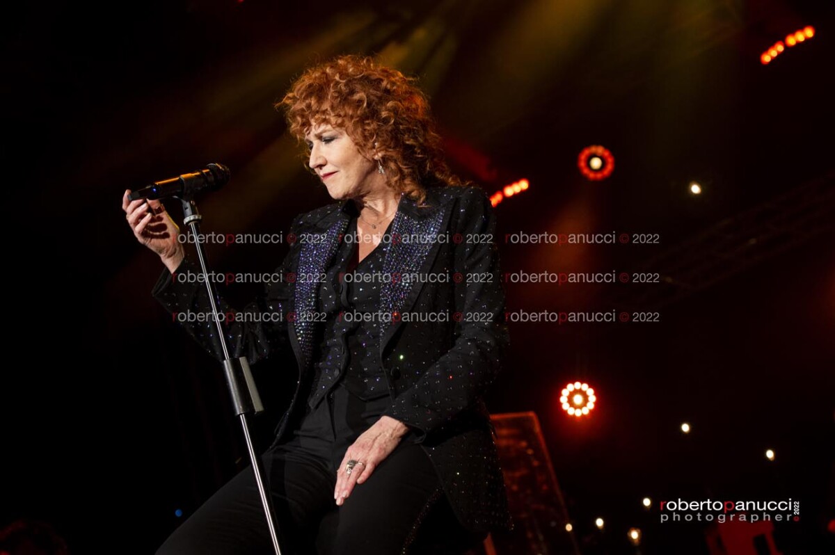 foto concerto Fiorella Mannoia - feat Olivia xx - Auditorium Parco della Musica 21-03-2022