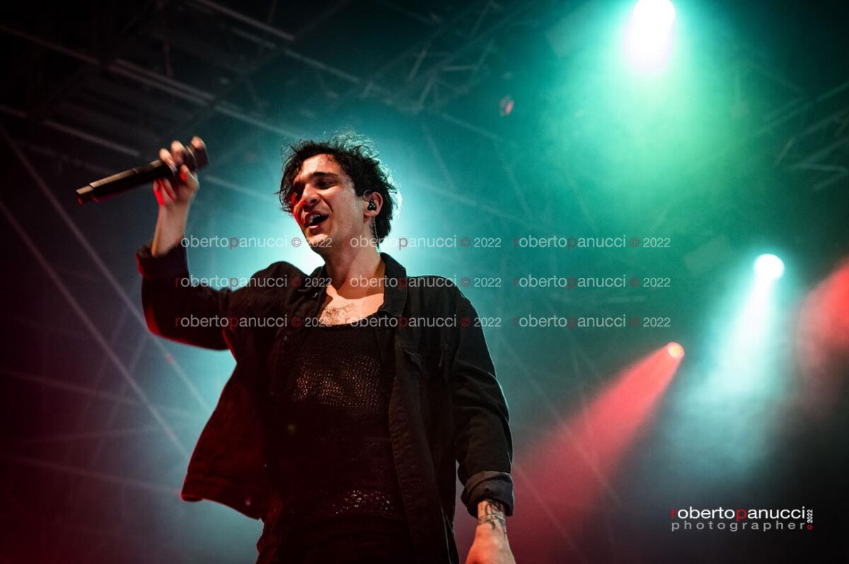 foto concerto Tananai - Atlantico 18-05-2022