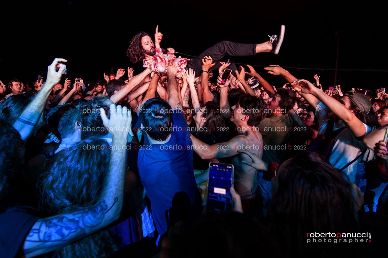 foto concerto Fast Animals and Slow Kids - FASK - Fortezza Medicea Arezzo 24-06-2022