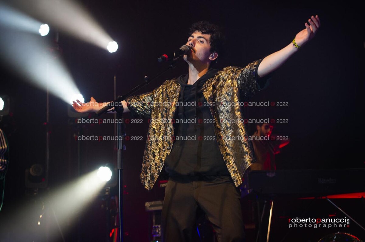 foto concerto Fulminacci - Atlantico 31-05-2022