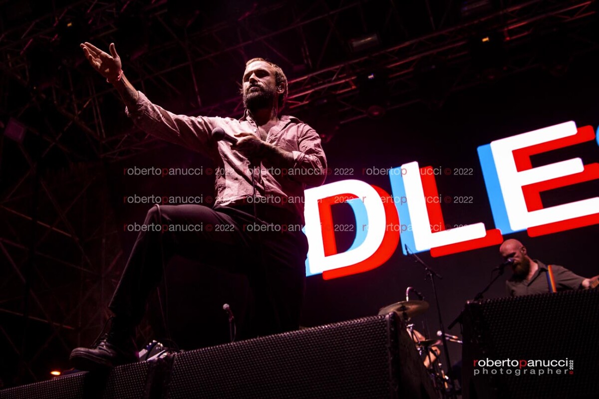 foto concerto Idles - Rock in Roma 16-07-2022