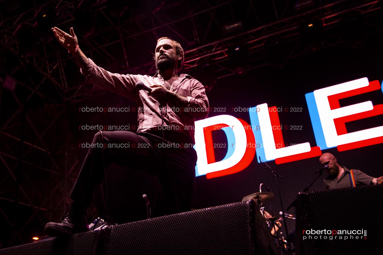 foto concerto Idles - Rock in Roma 16-07-2022
