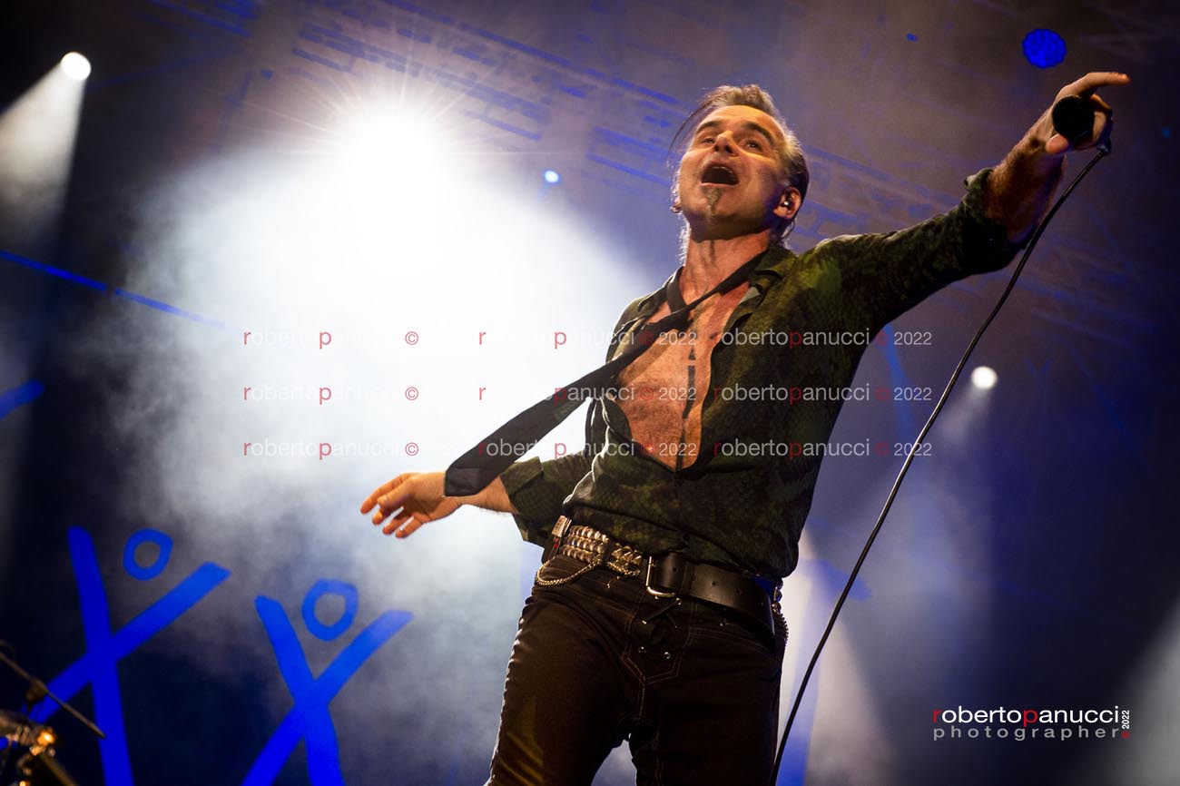 foto concerto Piero Pelu - Litfiba - Rock in Roma 18-07-2022