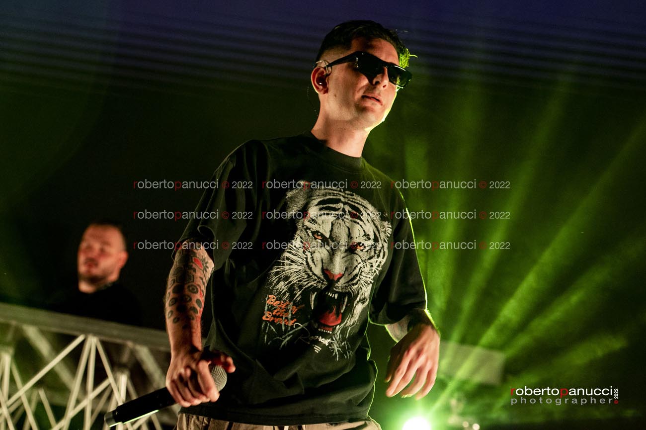 foto concerto Madman feat Gemitaiz - Rock in Roma 03-07-2022