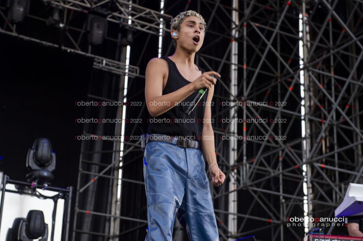 foto concerto Paulo - Rock in Roma 06-07-2022