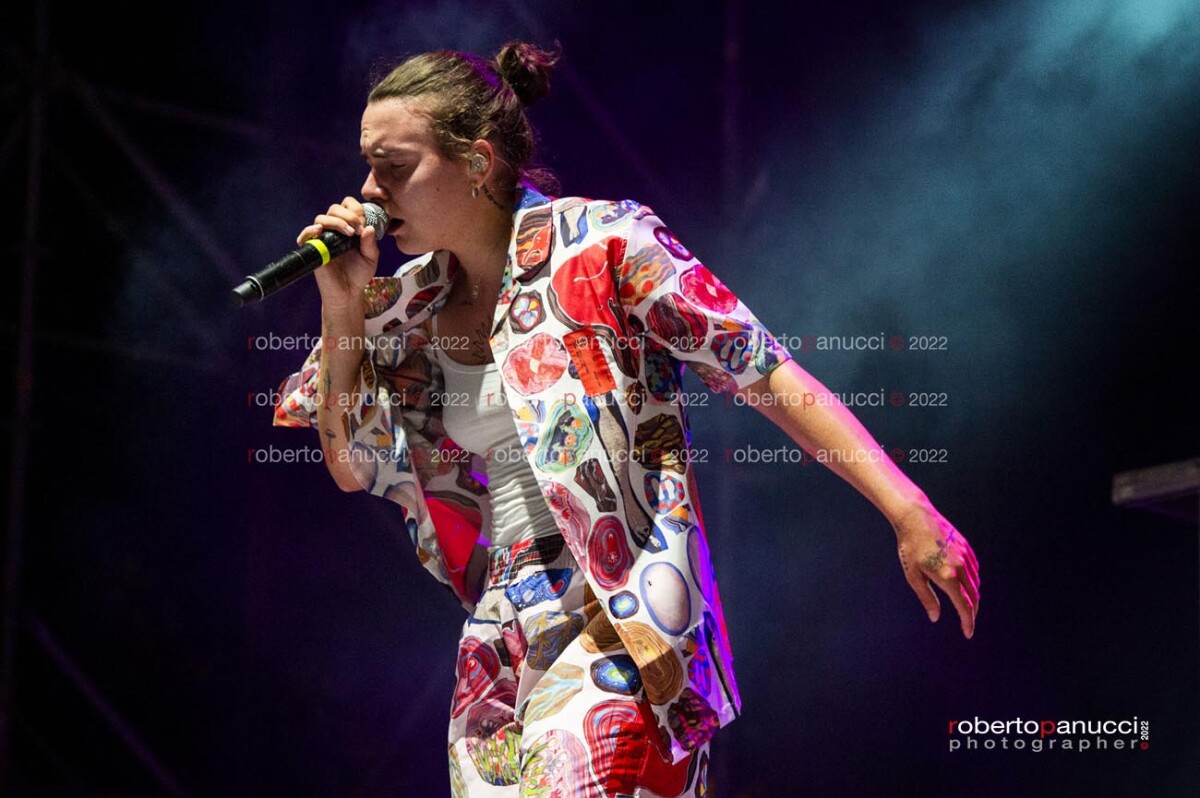 foto concerto Madame - Rock in Roma 05-07-2022