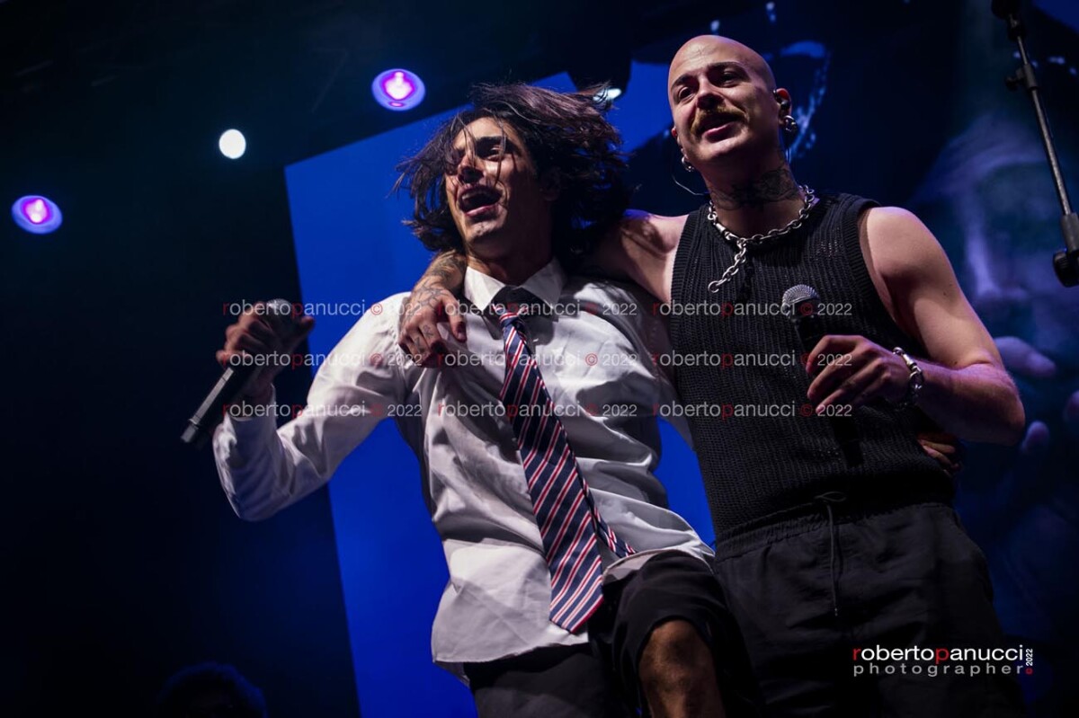 foto concerto Naska - Simone Panetti - Rock in Roma 29-07-2022