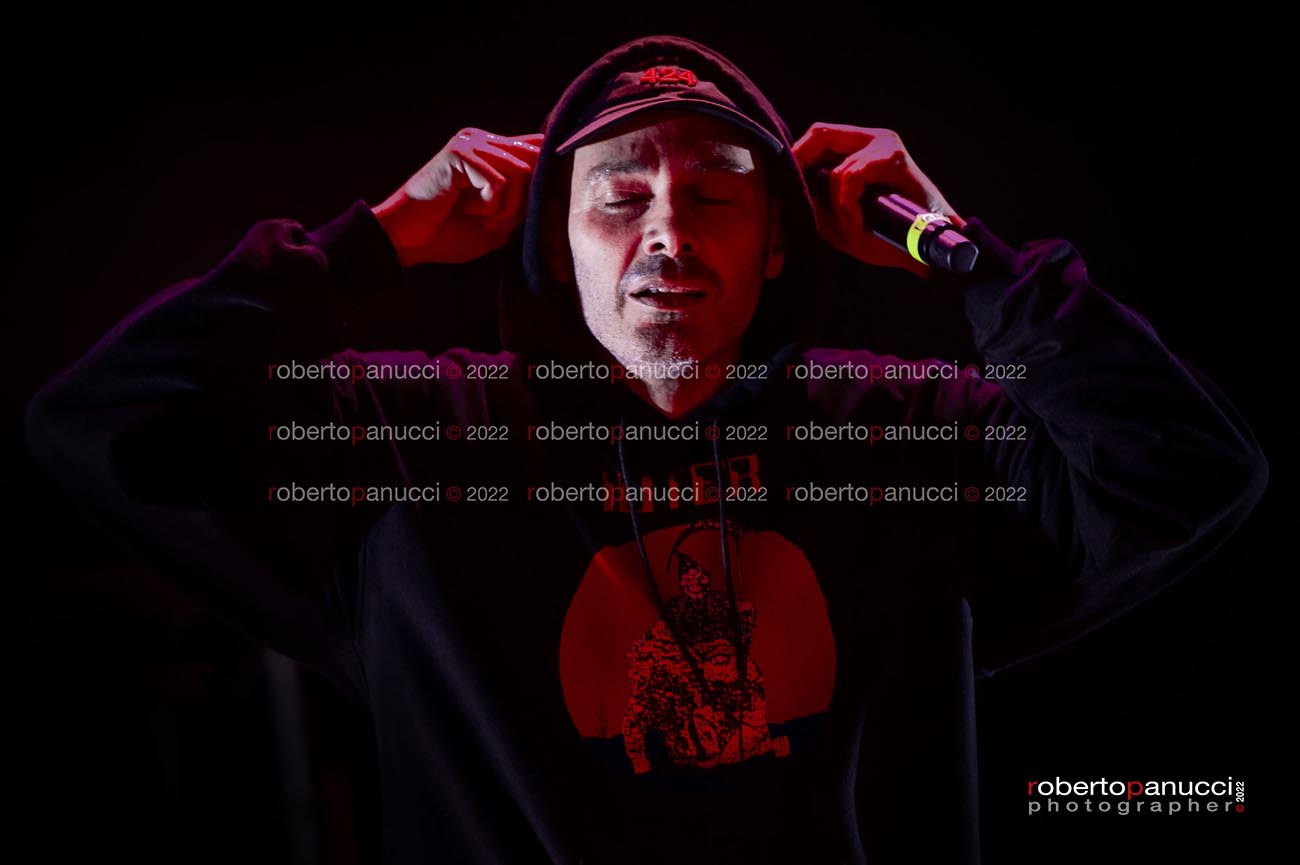foto concerto Fabri Fibra - Auditorium Parco della Musica 26-09-2022