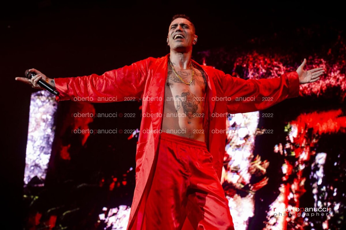 foto concerto Marracash - Palazzo dello Sport 23-09-2022