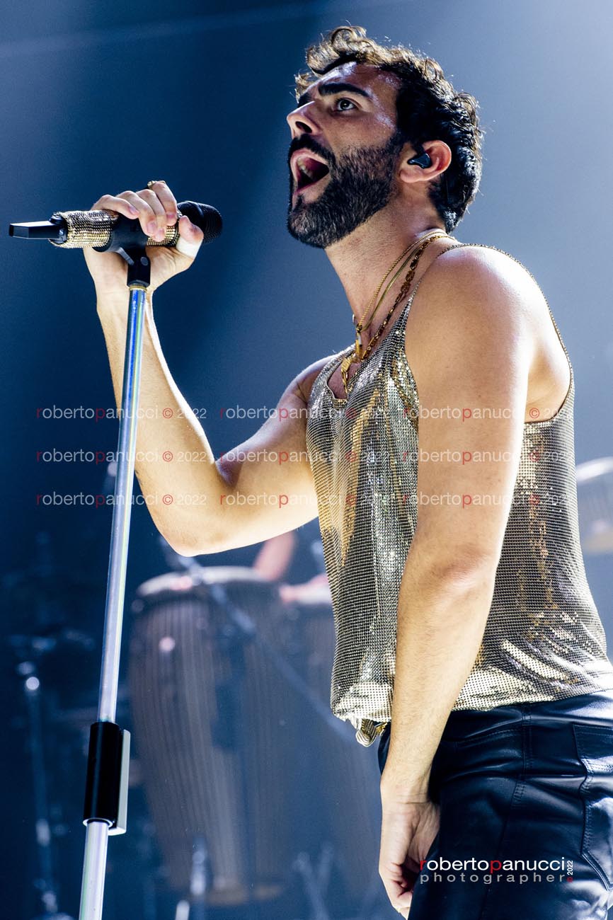 foto concerto Marco Mengoni - Palazzo dello Sport 21-10-2022